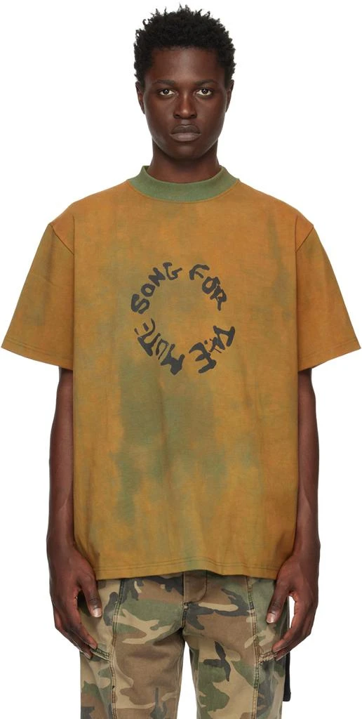 商品Song for the Mute|Khaki "SFTM" Circle T-Shirt,价格¥3296,第1张图片