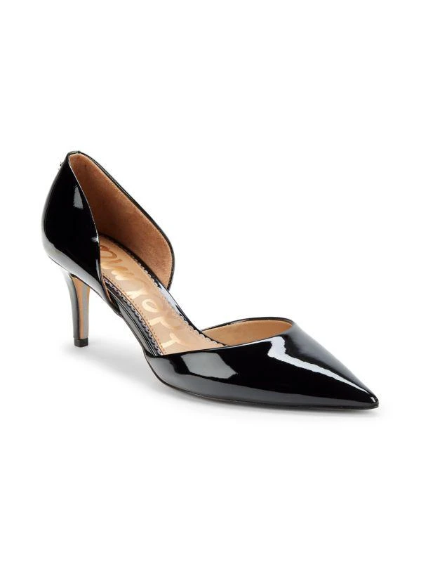 商品Sam Edelman|Jaina Patent Leather D'Orsay Pumps,价格¥720,第2张图片详细描述