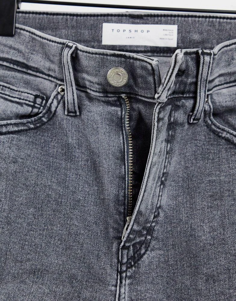 商品Topshop|Topshop Jamie jeans in grey,价格¥223,第4张图片详细描述
