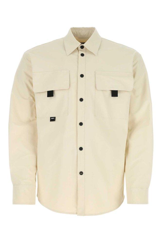 MSGM Buttoned Long-Sleeved Shirt商品第1张图片规格展示