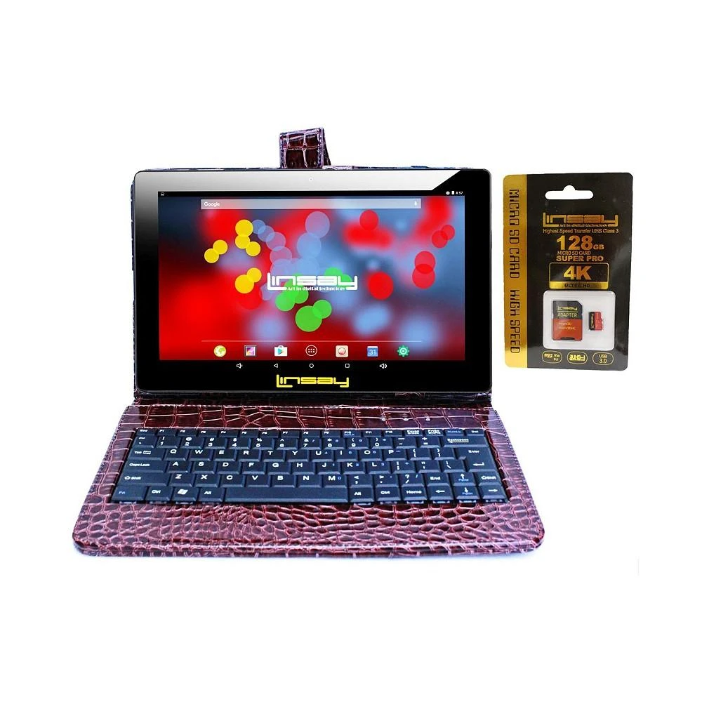 商品LINSAY|10" 1280 x 800 IPS 2GB RAM 32GB Android 12 Tablet, Set of 3,价格¥1340,第1张图片
