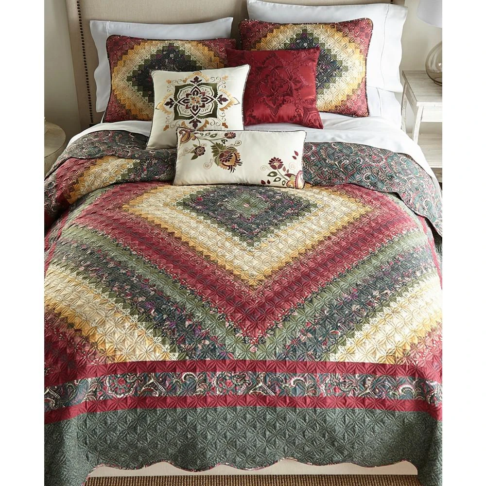 商品American Heritage Textiles|Spice Post 3 Piece Quilt Set-,价格¥1276,第1张图片