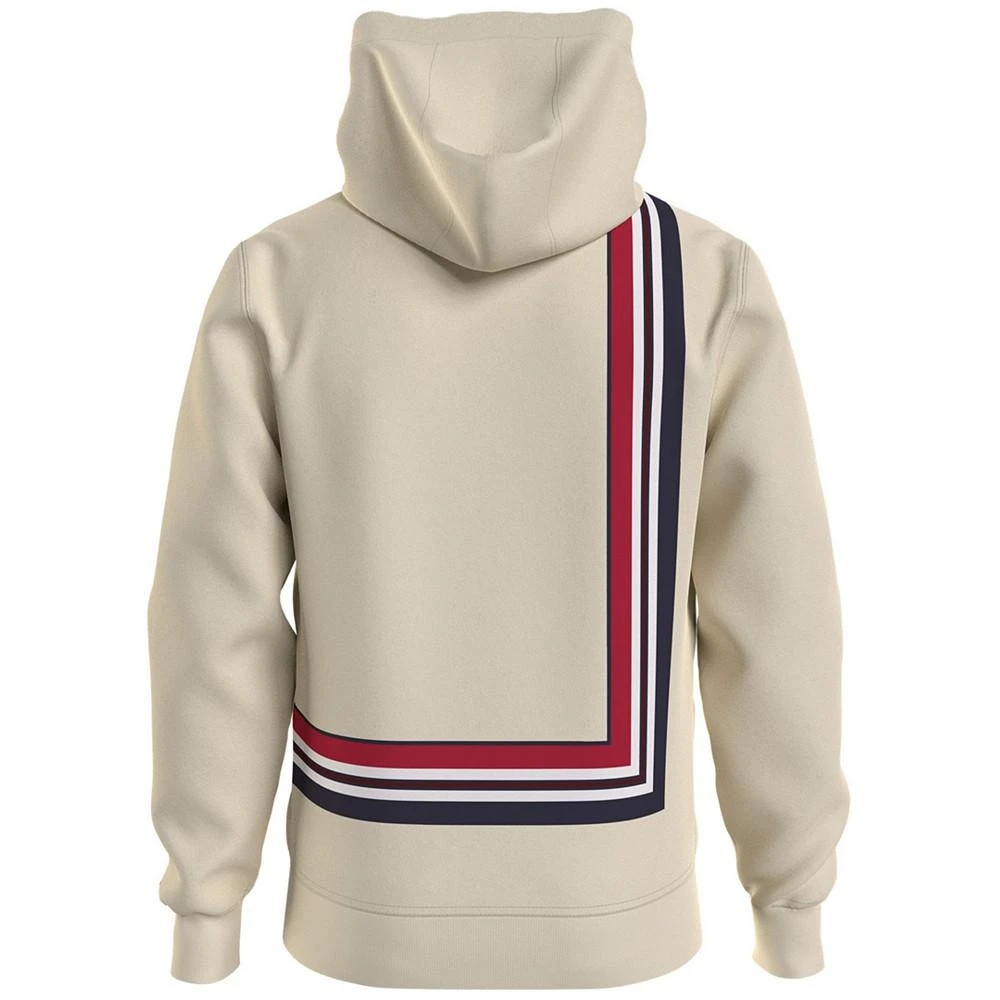 商品Tommy Hilfiger|Men's Global Stripe Graphic Hooded Sweatshirt,价格¥598,第2张图片详细描述