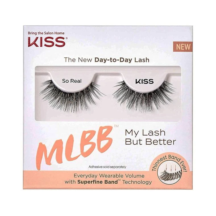 商品Kiss Eye Cosmetics|Kiss MLBB So Real My Lash But Better, 1 Ea,价格¥27,第1张图片