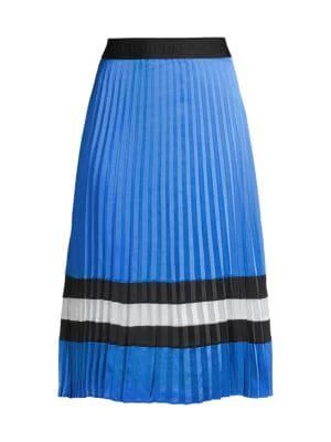 商品Karl Lagerfeld Paris|Pleated Midi Skirt,价格¥526,第3张图片详细描述