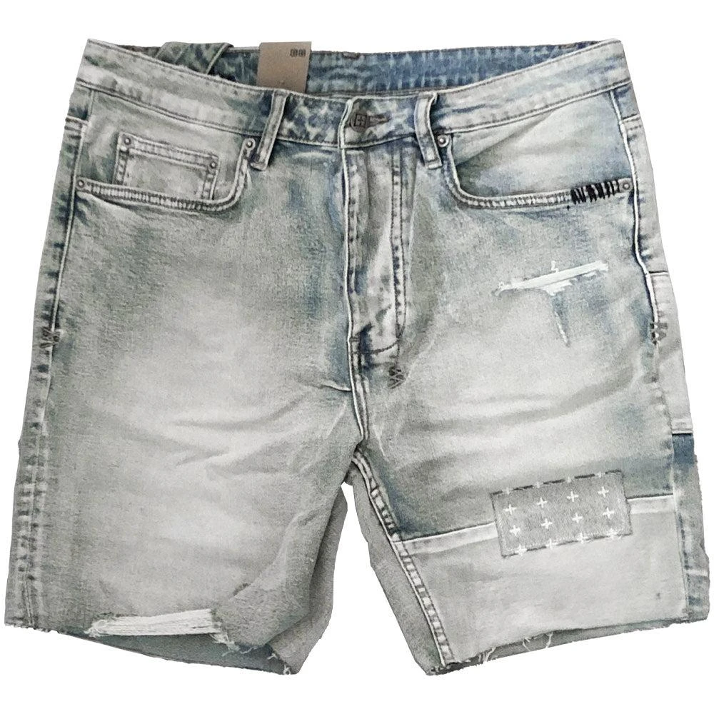 商品Ksubi|Chopper Short 2 Tone 'Denim',价格¥1473,第1张图片