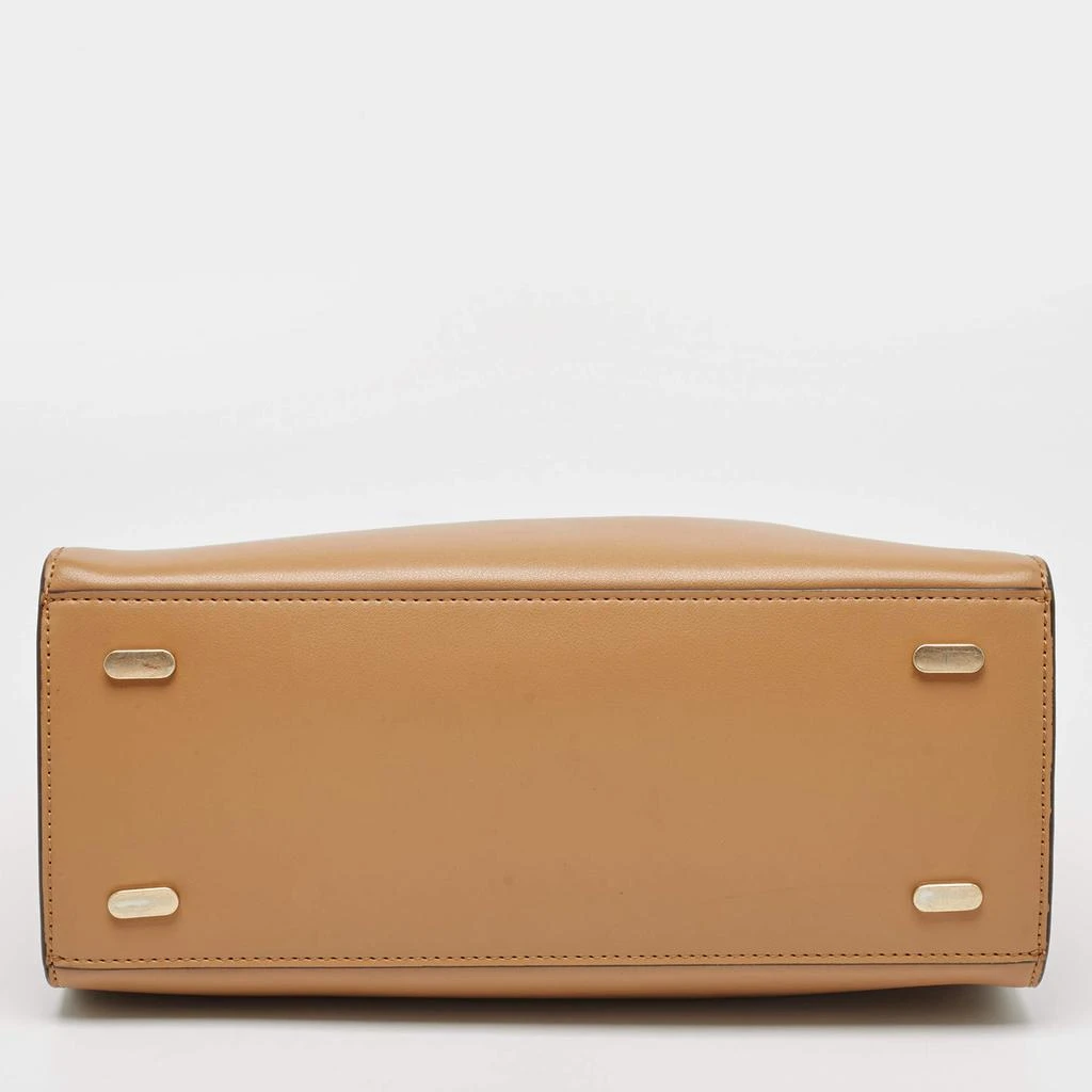 Tory Burch Brown Leather Lee Radziwill Double Bag 商品