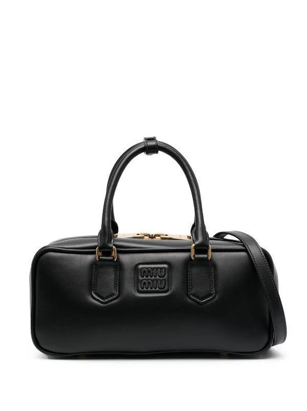 商品Miu Miu|MIU MIU mini Arcadie leather top-handle bag,价格¥16280,第1张图片