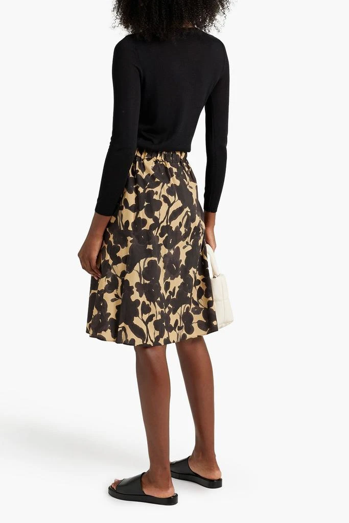 商品Officine Générale|Marlene floral-print cotton-poplin skirt,价格¥627,第3张图片详细描述