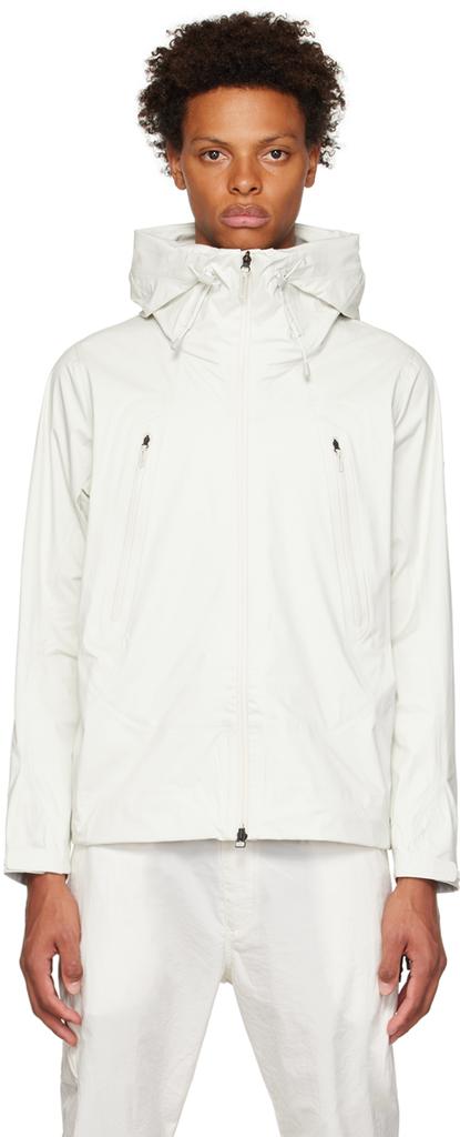 SSENSE Exclusive White Creas Jacket商品第1张图片规格展示
