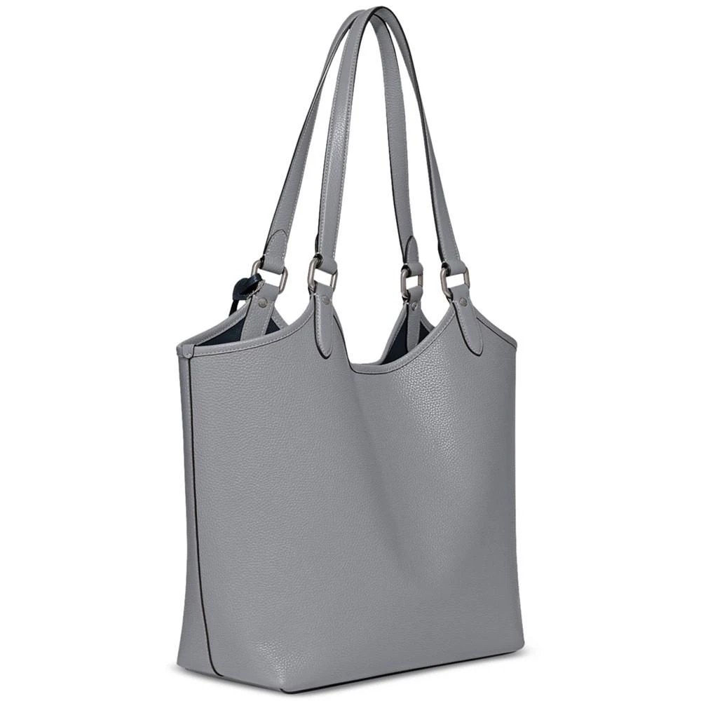 Pebble Leather Day Tote with Removable Pouch 商品