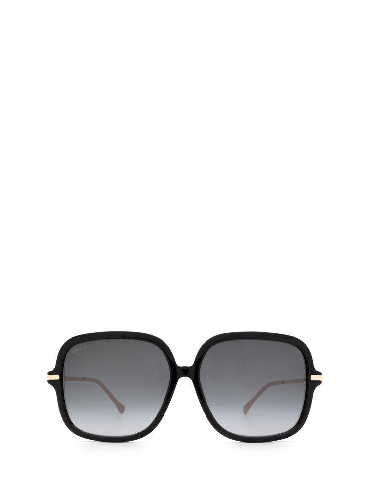 Gucci Eyewear Square-Frame Sunglasses商品第1张图片规格展示