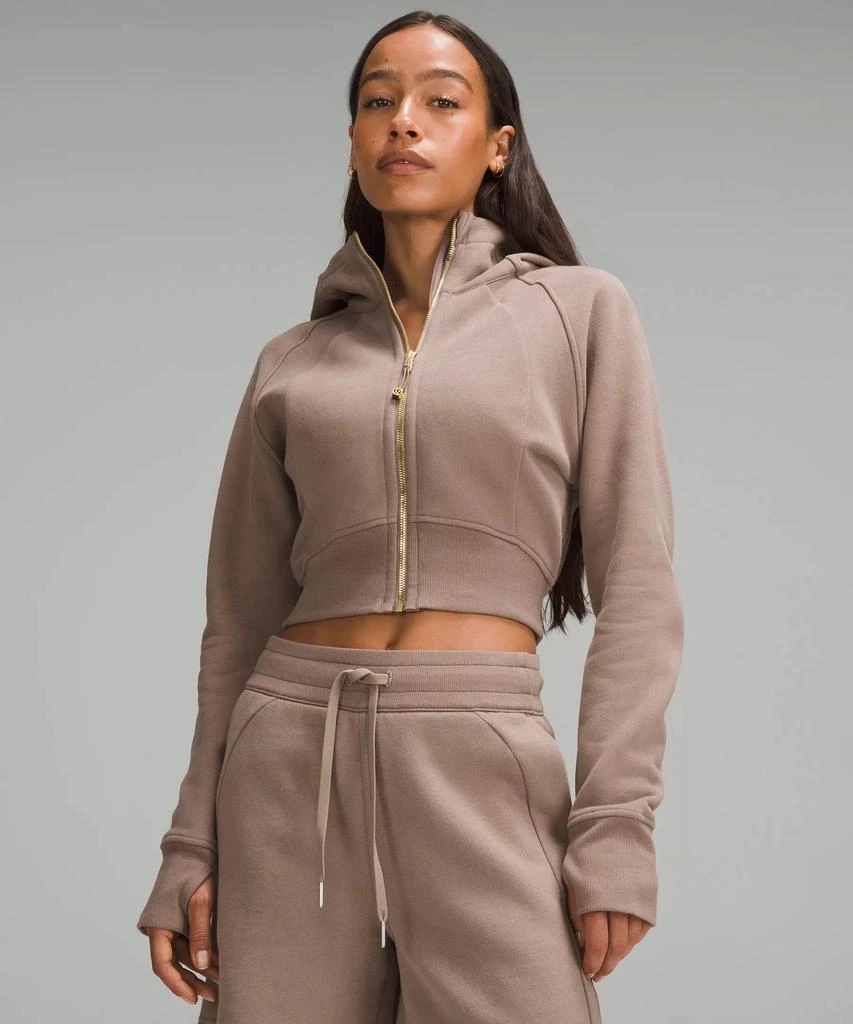 商品Lululemon|Scuba Full-Zip Cropped Hoodie,价格¥984,第5张图片详细描述