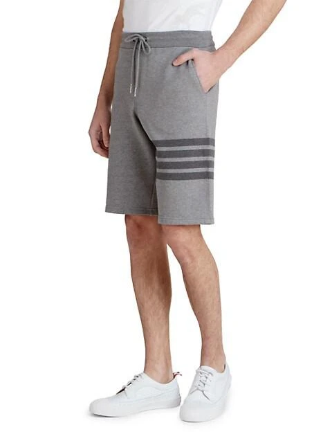 商品Thom Browne|Three Striped Jogger Shorts,价格¥4912,第4张图片详细描述