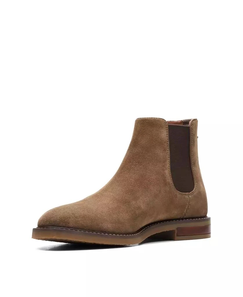 商品Clarks|Men's Collection Jaxen Chelsea Suede Comfort Boots,价格¥419,第5张图片详细描述