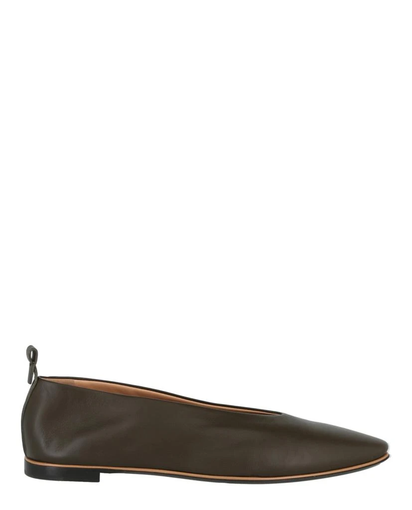 商品Bottega Veneta|Leather Ballet Flats,价格¥1251,第1张图片