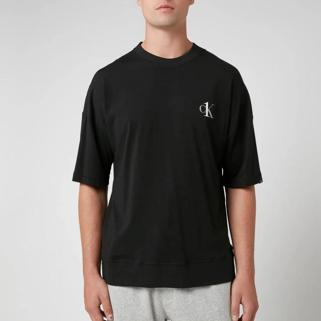 商品Calvin Klein|Calvin Klein Men's Jersey Crew Neck T-Shirt,价格¥138,第1张图片