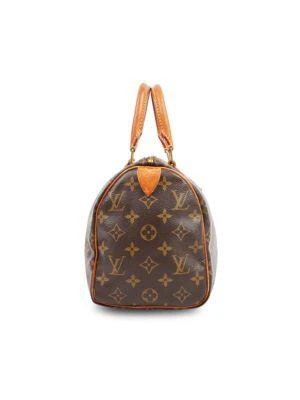商品[二手商品] Louis Vuitton|Speedy 25 Monogram Coated Canvas Top Handle Bag,价格¥5998,第3张图片详细描述