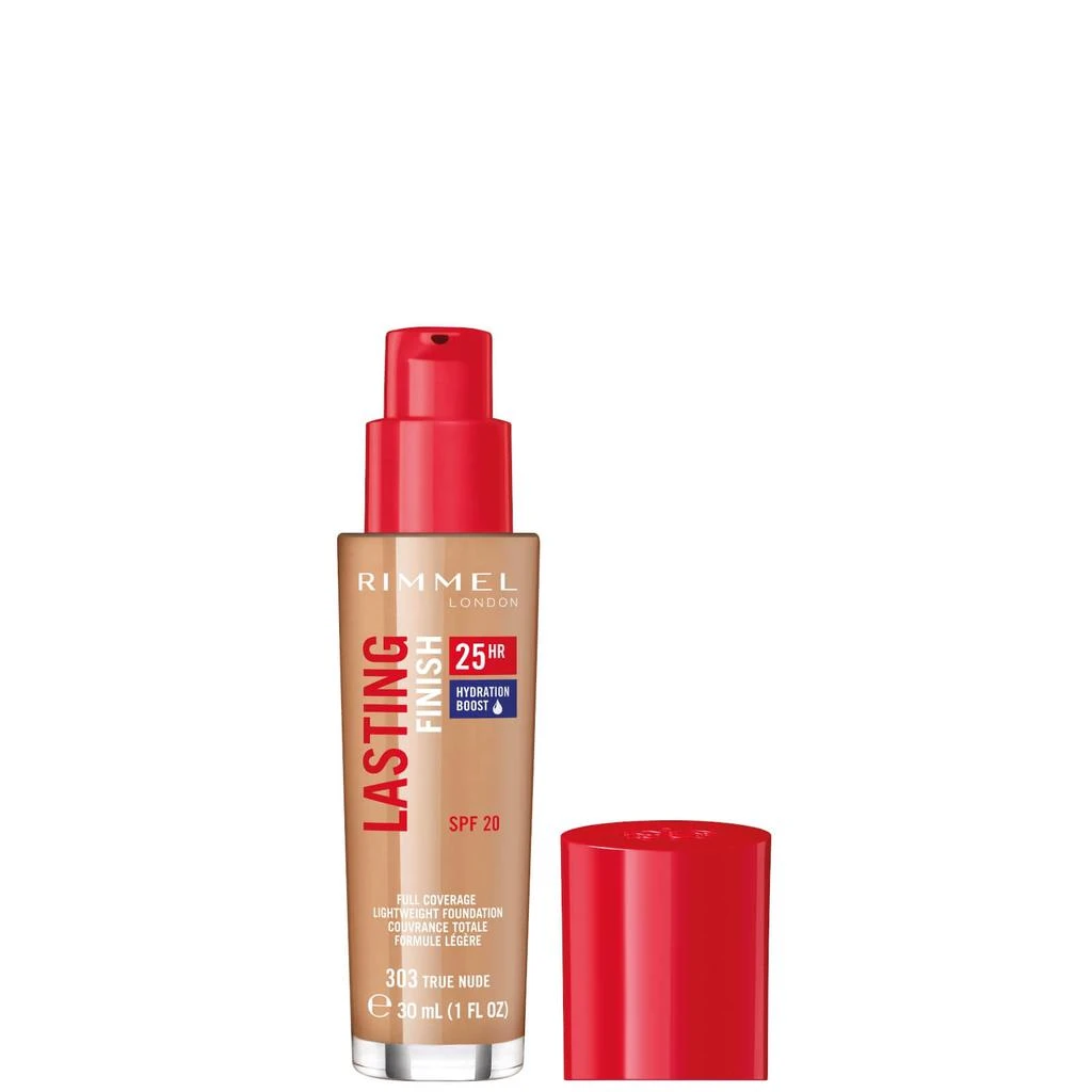 商品Rimmel|亲肌透肤25小时持久粉底液 30ml,价格¥112,第2张图片详细描述