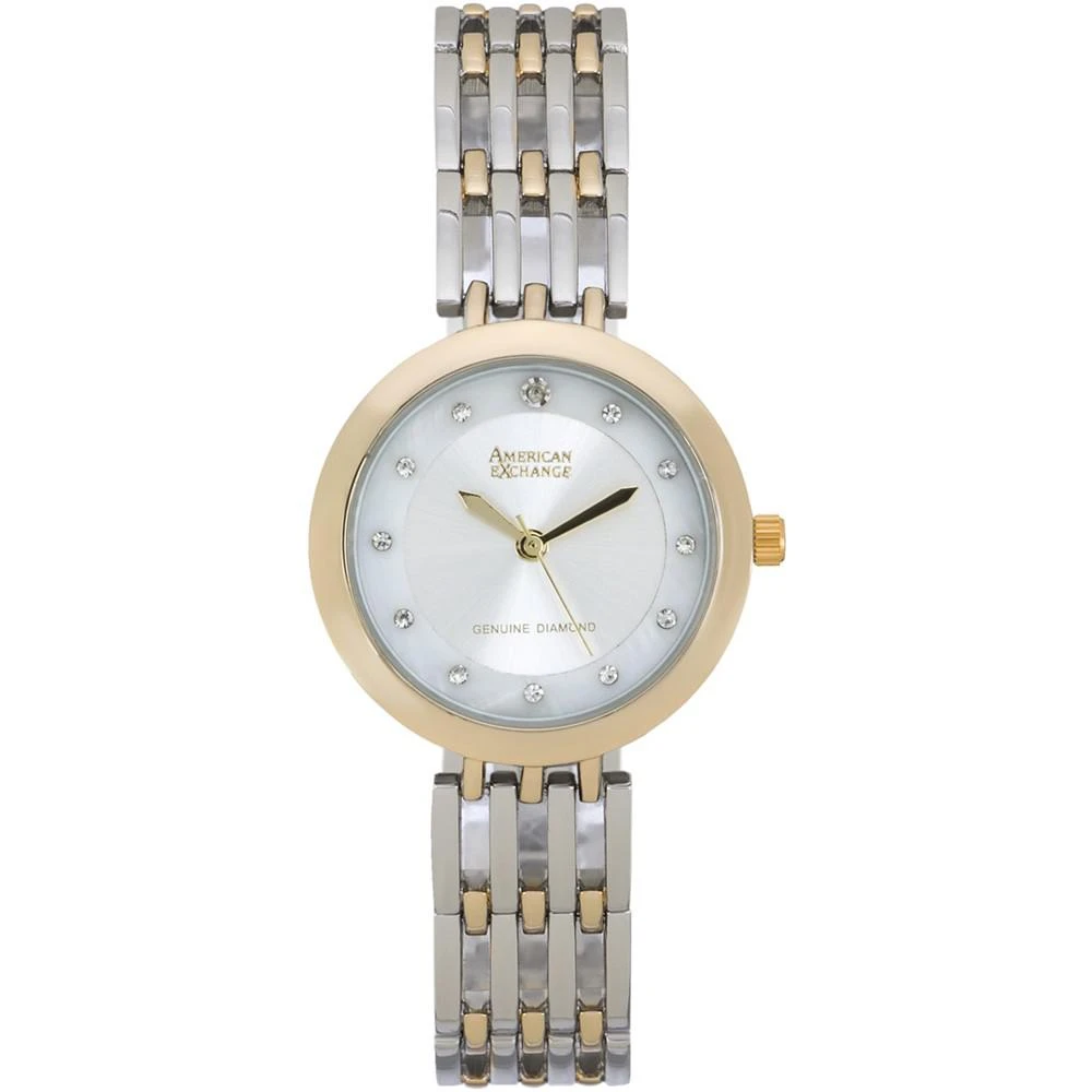 商品American Exchange|Ladies Genuine Diamond Collection Watch, 28mm,价格¥422,第1张图片