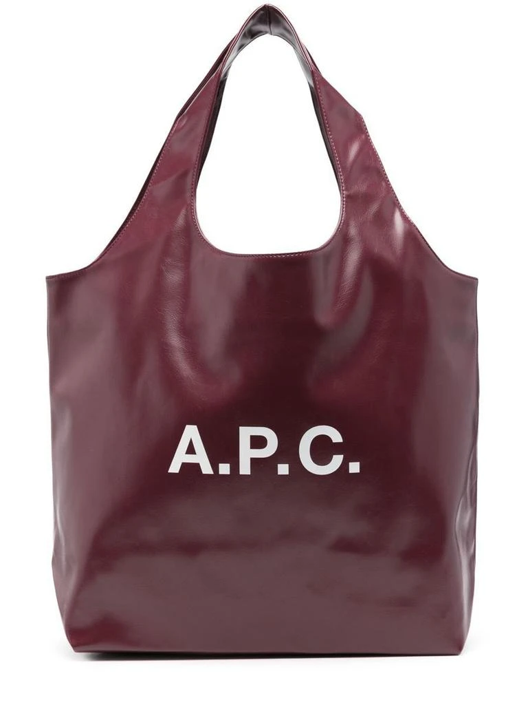 商品A.P.C.|A.P.C. Totes in Gac Burgundy,价格¥1444,第1张图片