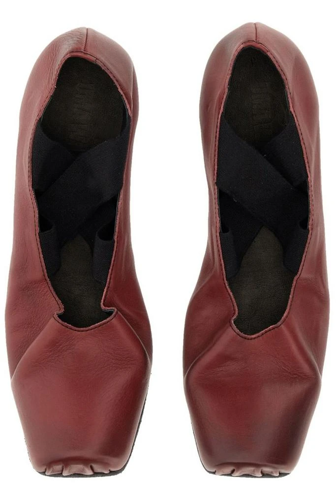 商品Uma Wang|Uma Wang Square-Toe Slip-On Ballerina Shoes,价格¥4269,第4张图片详细描述