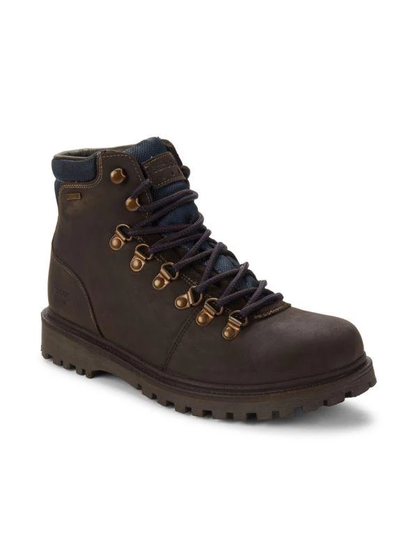 商品Barbour|Quantock Commando Leather Combat Ankle Boots,价格¥518,第2张图片详细描述