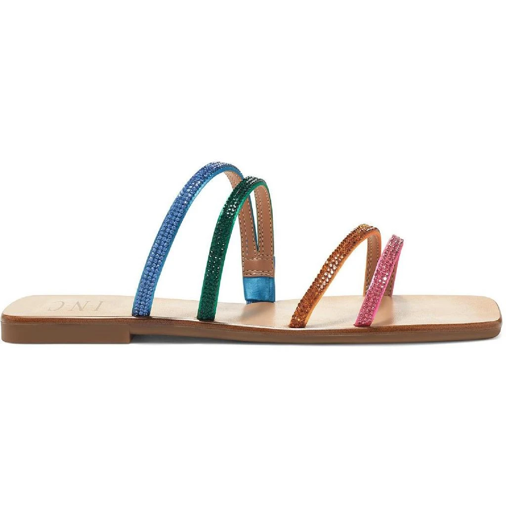 商品INC International|Piera Womens Slip On Flip Flop Strappy Sandals,价格¥118,第3张图片详细描述
