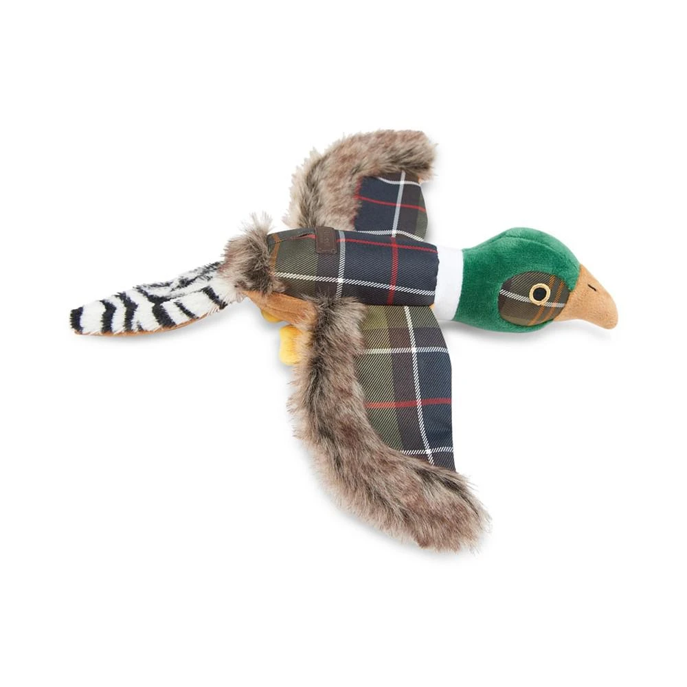 Plaid Logo Pheasant Squeaker Stuffed Dog Toy 商品