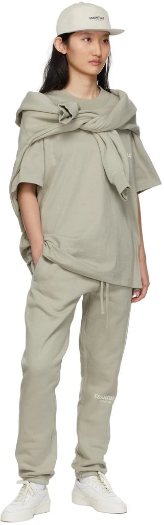 商品Essentials|Green Fleece Lounge Pants,价格¥487,第4张图片详细描述