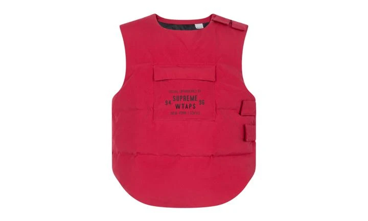 商品Supreme|Supreme WTAPS Tactical Down Vest,价格¥3029,第1张图片