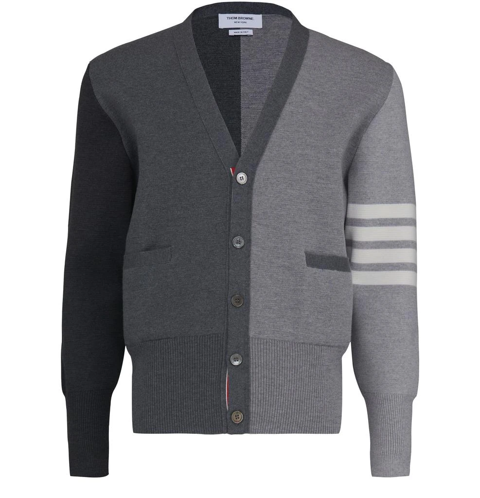 商品Thom Browne|Funmix 嵌花编织开衫,价格¥5610,第1张图片