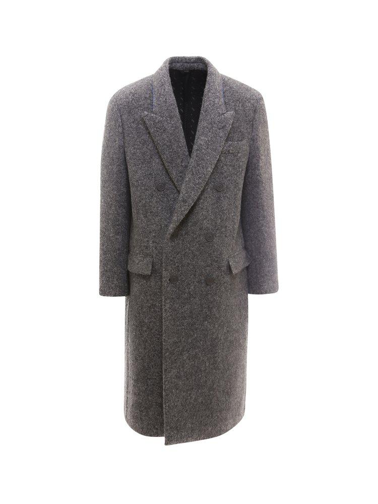 Fendi Padded Double-Breasted Coat商品第1张图片规格展示