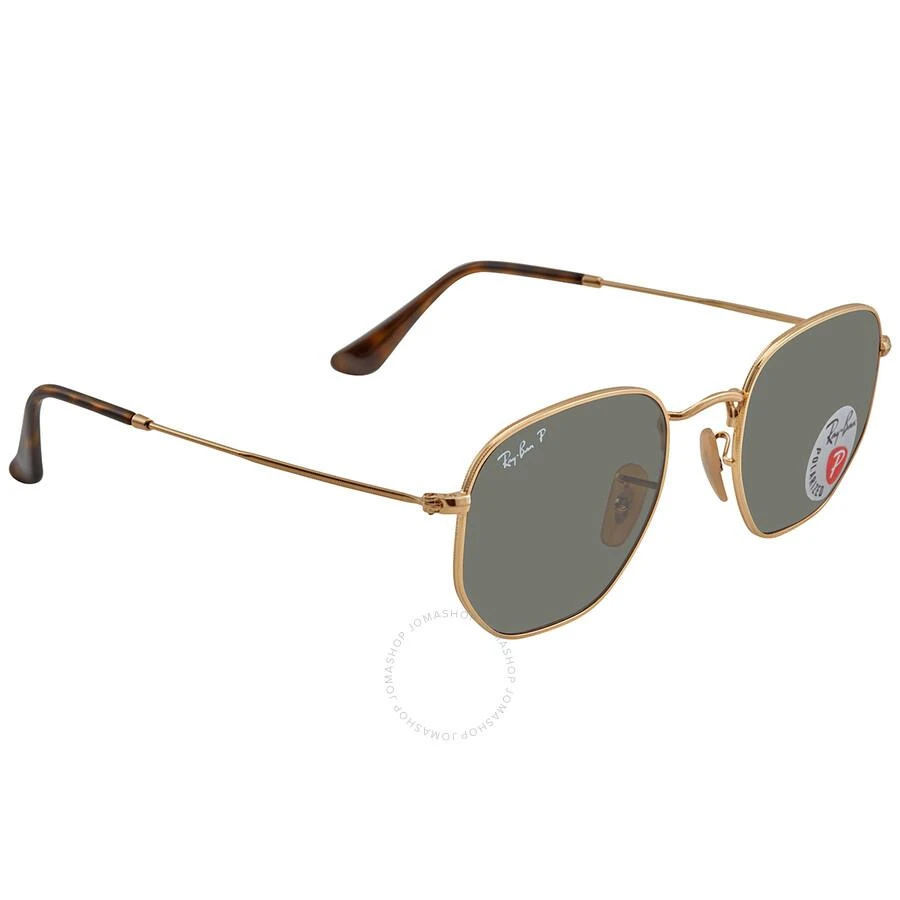 商品Ray-Ban|Hexagonal Flat Lenses Green Classic G-15 Unisex Sunglasses RB3548N 001/58 51,价格¥1181,第3张图片详细描述