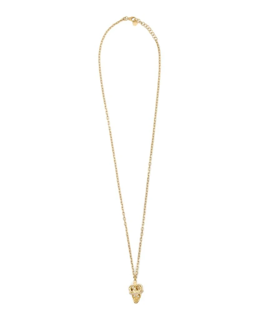 商品Philipp Plein|3D $kull Crystal Cable Chain Necklace,价格¥1996,第1张图片