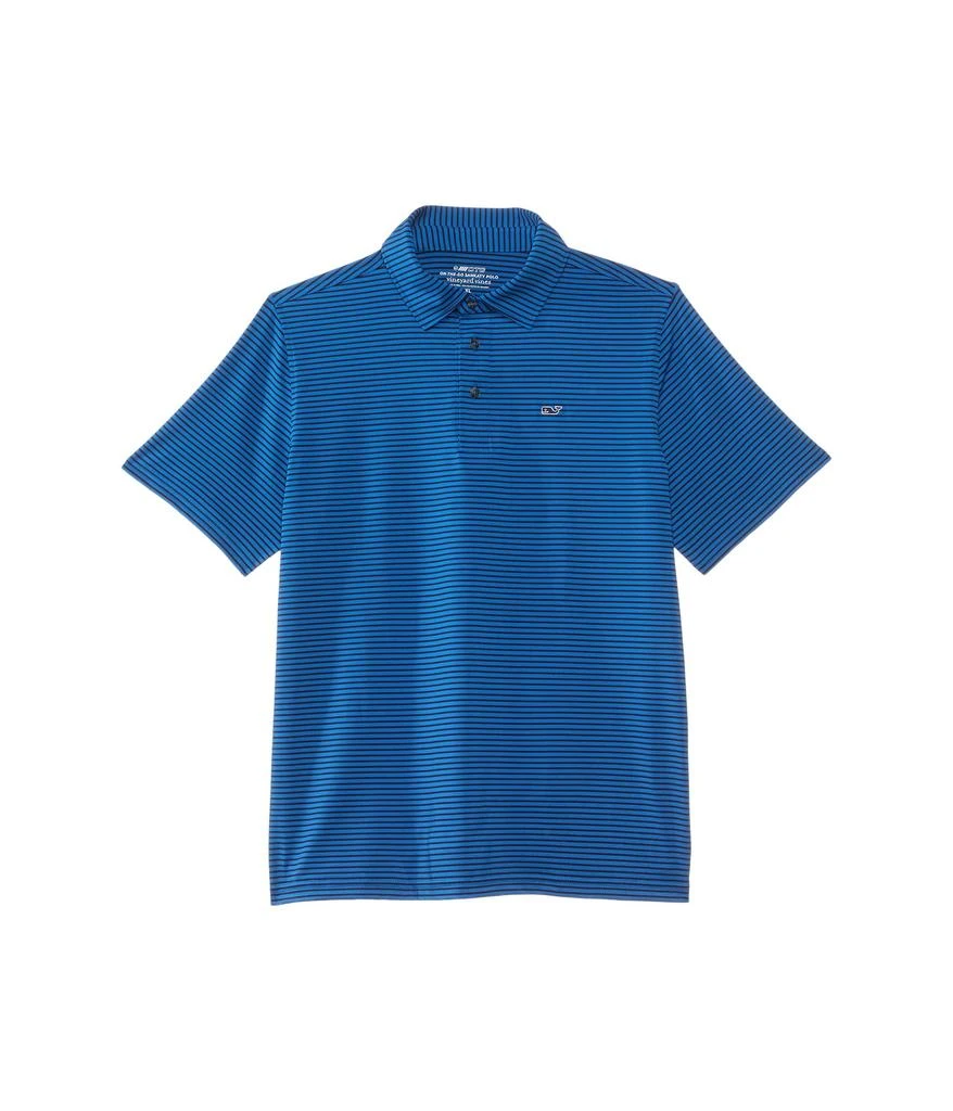 商品Vineyard Vines|Bradley Stripe Sankaty Polo (Toddler/Little Kids/Big Kids),价格¥440,第1张图片