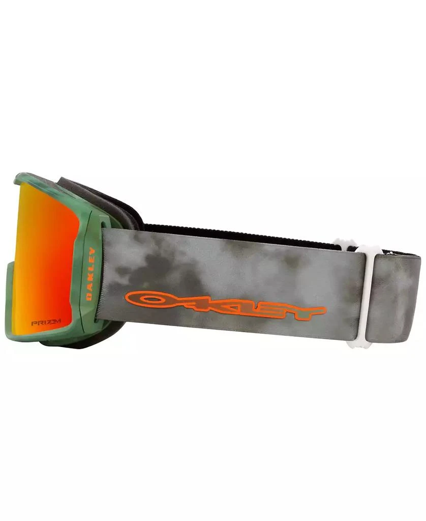 商品Oakley|Unisex Line Miner L Stale Sandbech Signature Series Snow Goggles, Mirror OO7070,价格¥633,第4张图片详细描述