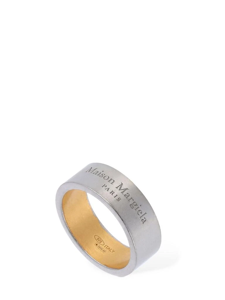 商品MAISON MARGIELA|Maison Margiela Bicolor Thick Ring,价格¥1591,第1张图片