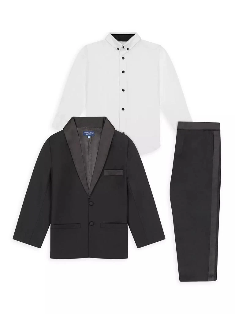 商品Andy & Evan|Little Boy's 4-Piece Tuxedo Set,价格¥782,第3张图片详细描述