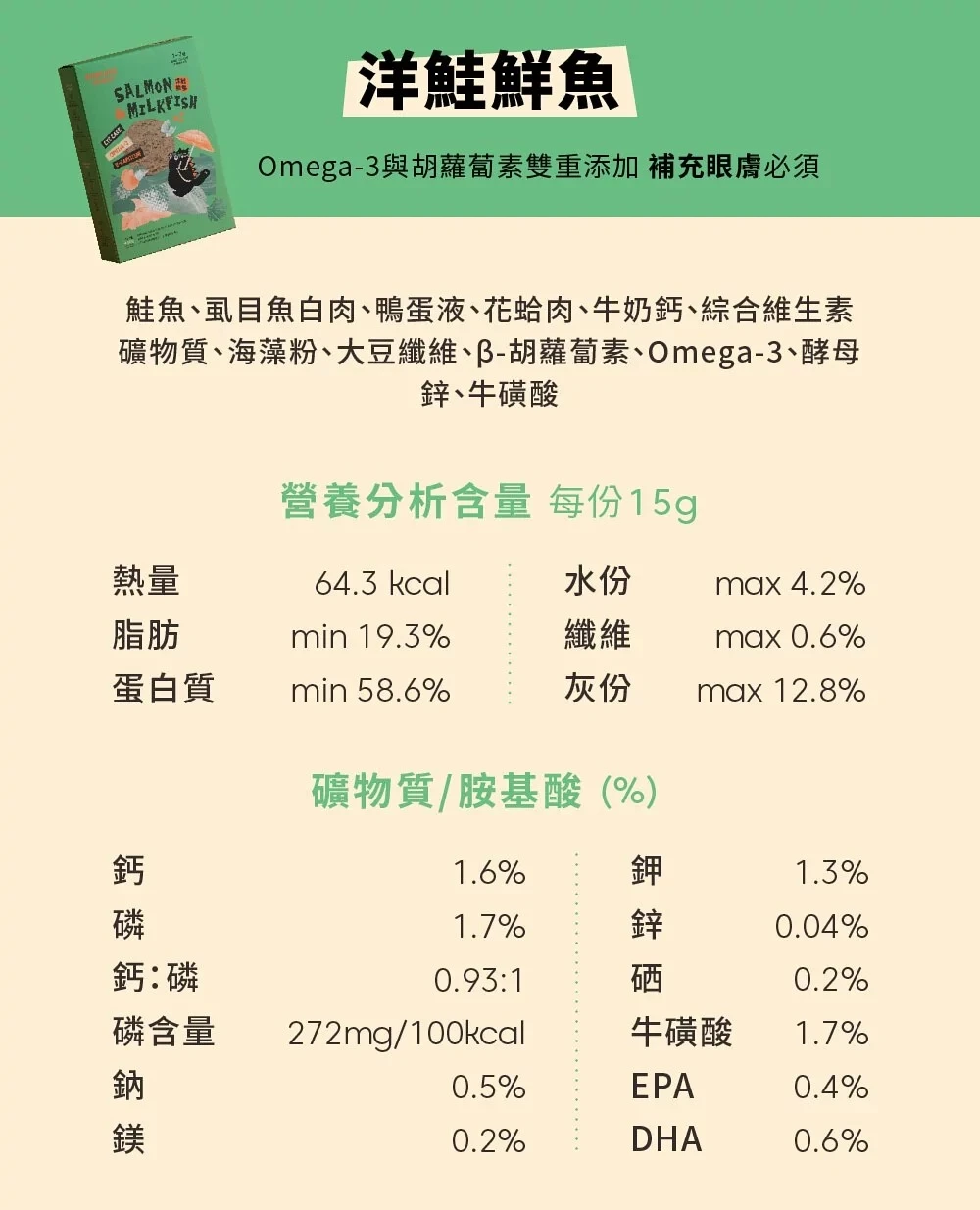 主食肉灌饼_洋鲑鲜鱼（喵适用）|Main Meal Series 商品