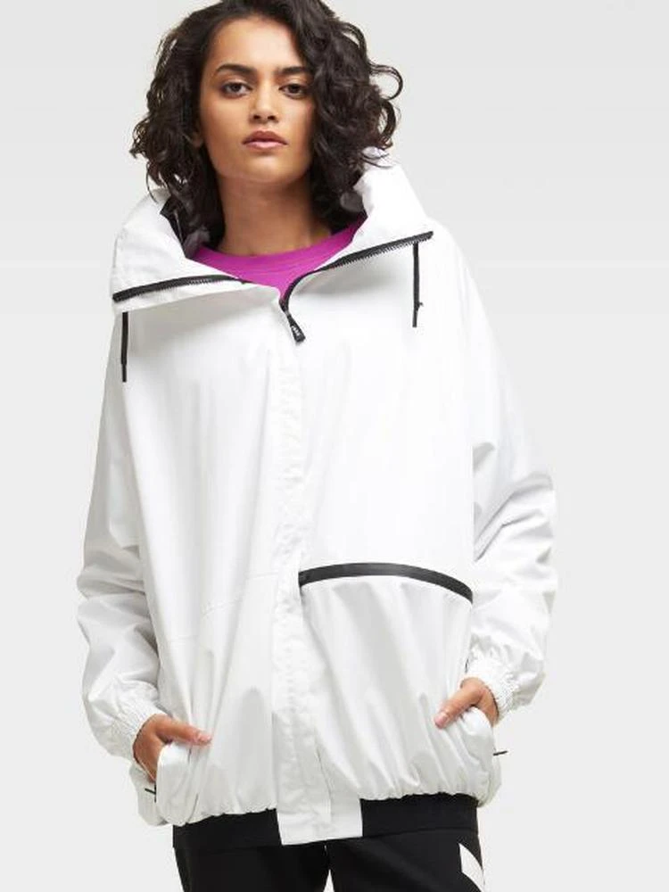 商品DKNY|Mock Collar Spectator Jacket,价格¥316,第3张图片详细描述