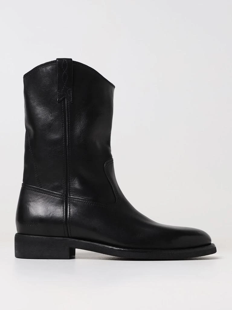 商品Golden Goose|Golden Goose Biker ankle boots in leather,价格¥5426,第1张图片