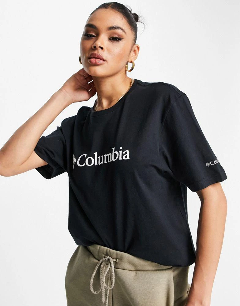 商品Columbia|Columbia CSC basic logo t-shirt in black,价格¥133,第1张图片