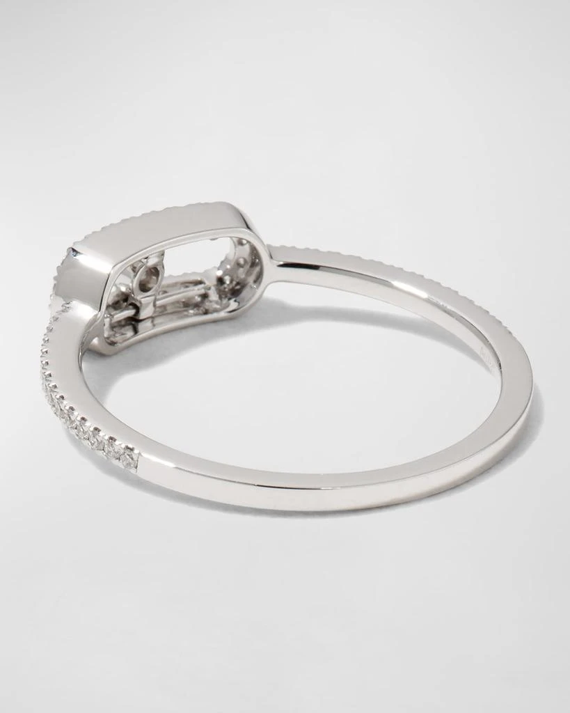 商品Messika|Move Uno 18K White Gold Diamond Pavé Ring, EU 53 / US 6.25,价格¥13099,第4张图片详细描述