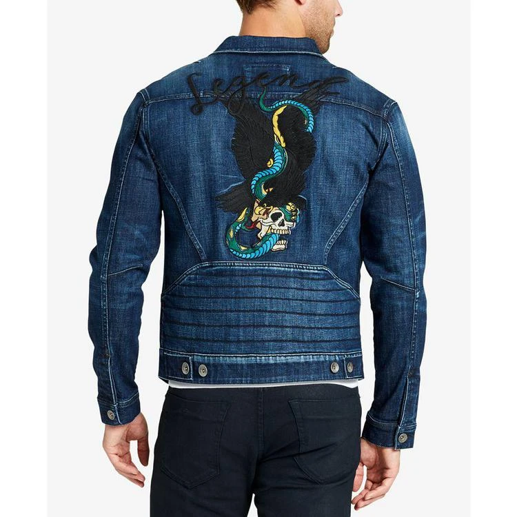 商品William Rast|Men's Embroidered Denim Jacket,价格¥509,第2张图片详细描述