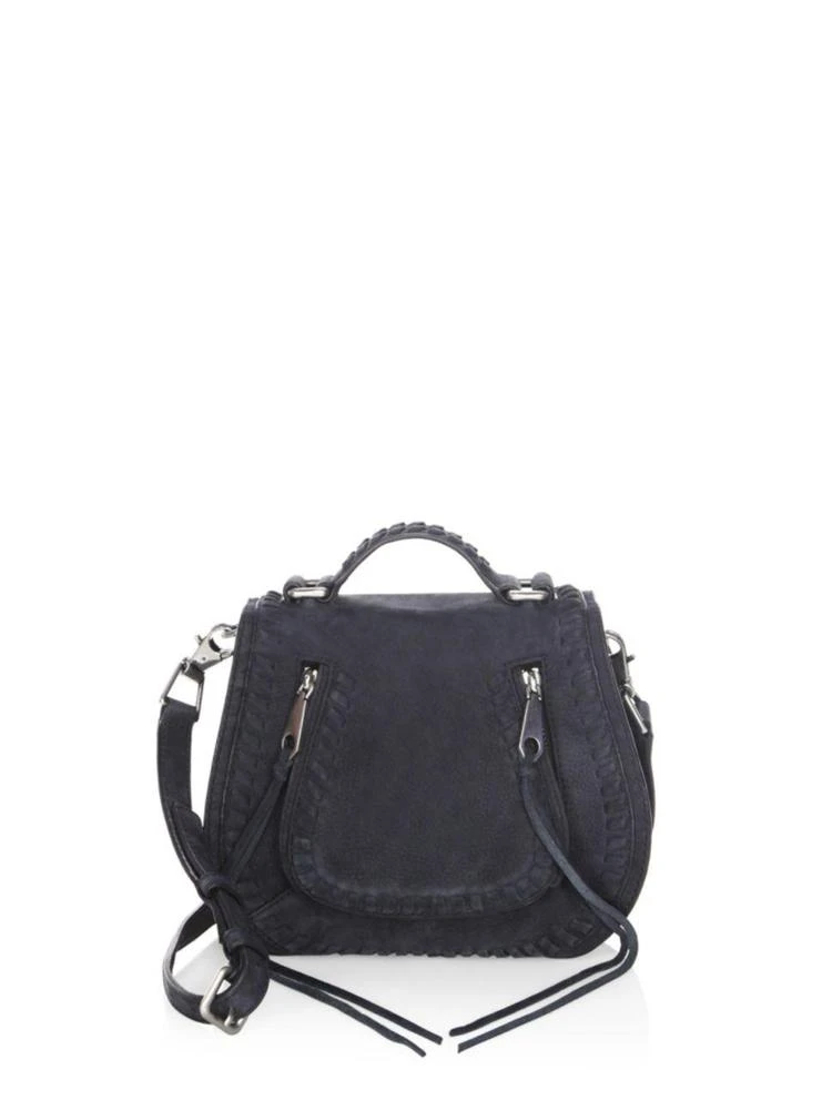 商品Rebecca Minkoff|Small Vanity Leather Saddle Bag,价格¥885,第1张图片