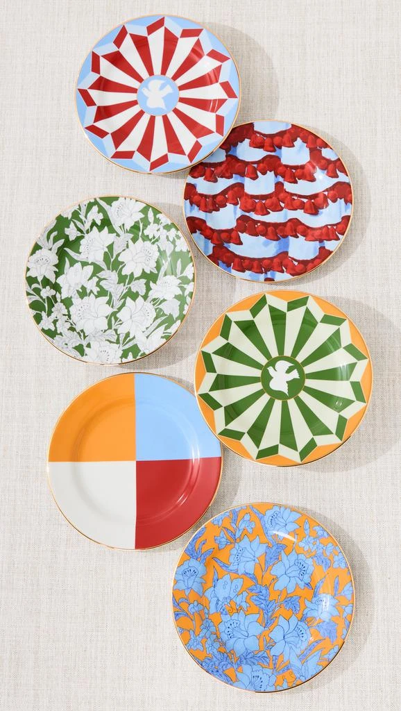 商品LA DOUBLE J|La Double J Dessert Plates Set,价格¥3134,第1张图片