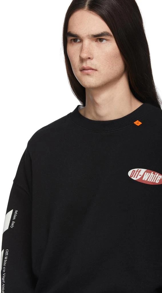 商品Off-White|Black & Red Diag Logo Sweeatshirt,价格¥2827,第4张图片详细描述