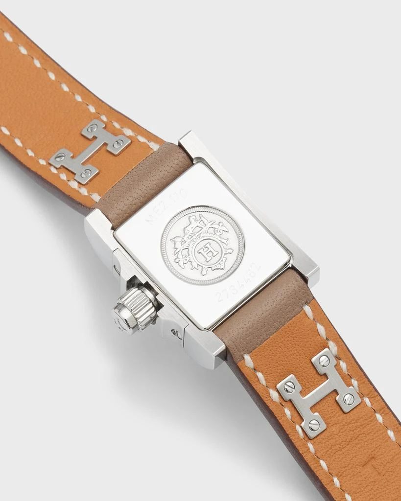 商品Hermes|Medor系列铆钉腕表, 16x16mm,价格¥36632,第3张图片详细描述
