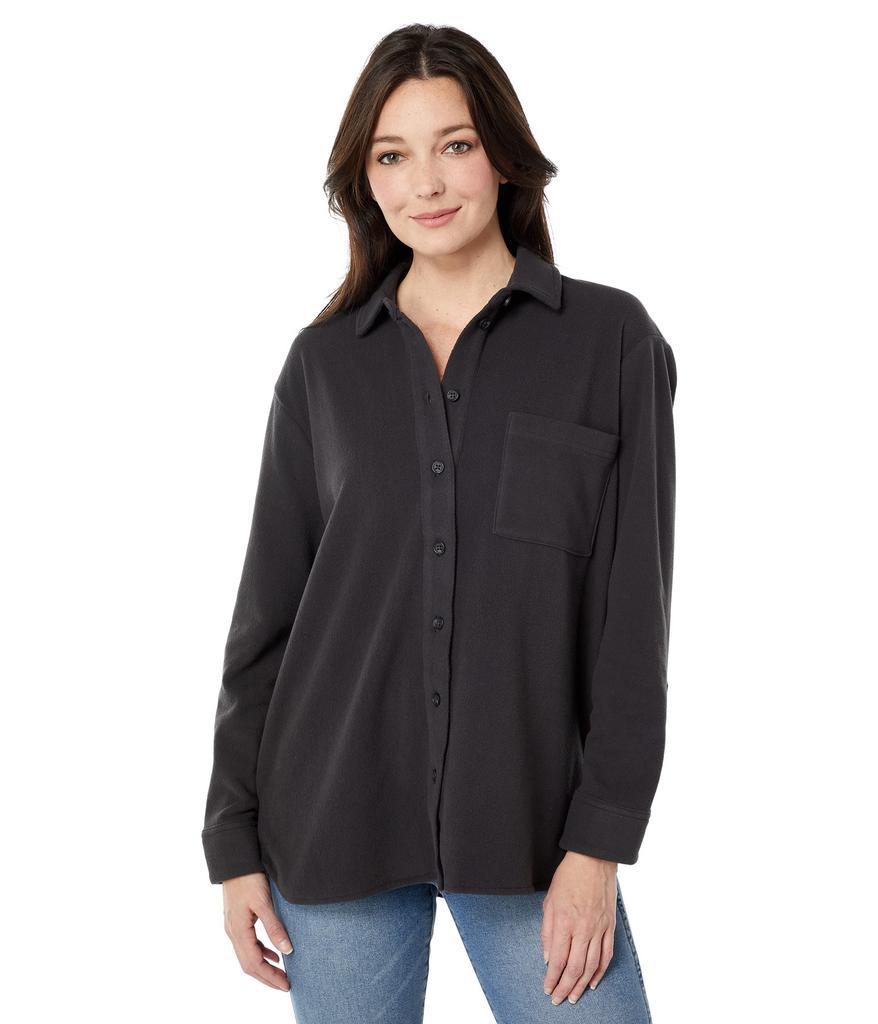 商品Madewell|Thermal Fleece Shirt Jacket,价格¥350,第1张图片